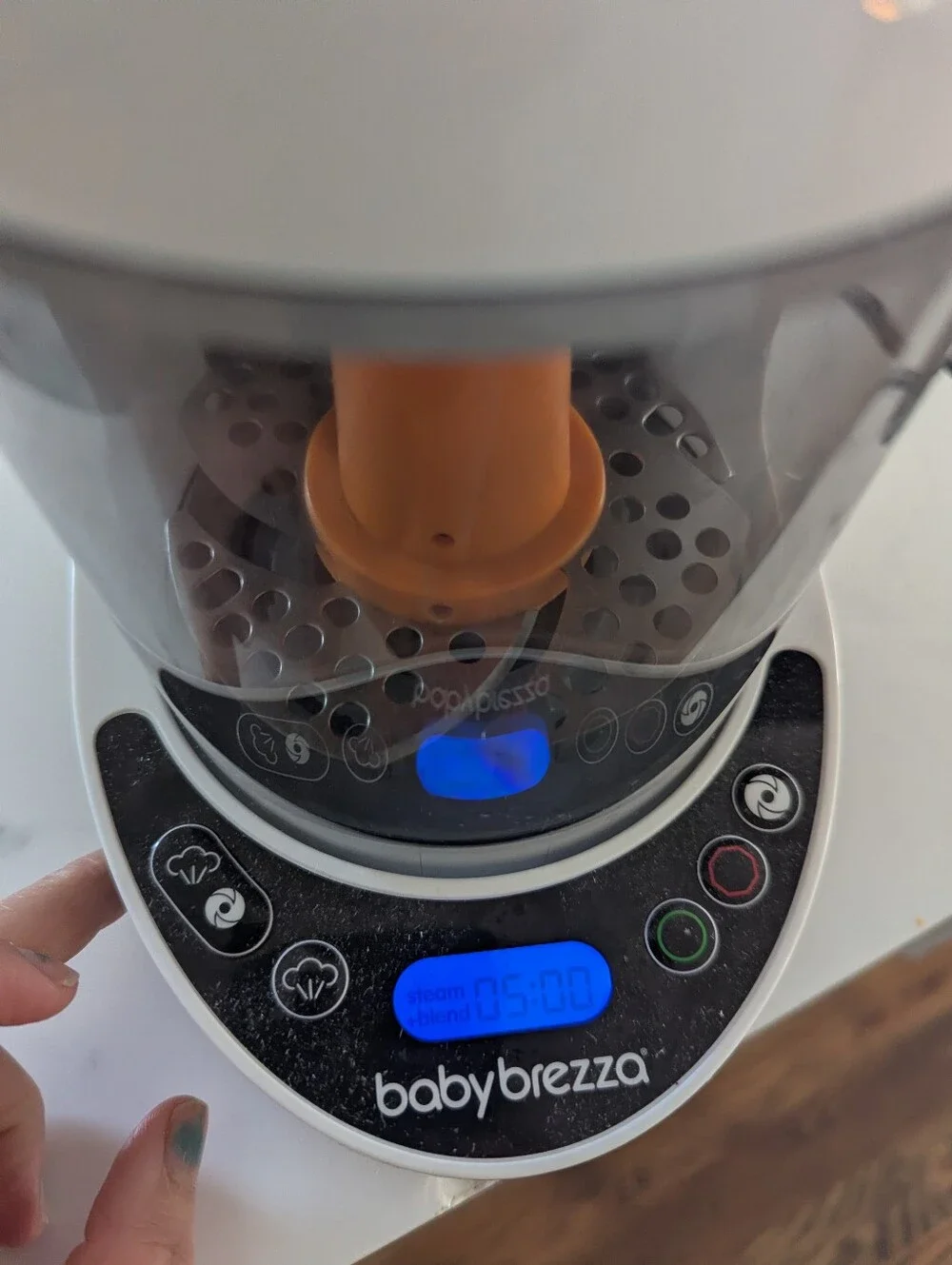 baby breeza food steamer/food processor
